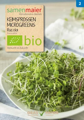 Artikelbild 1 von 'BIO Keimsprossen Rucola' aus der Kategorie Keimsprossen