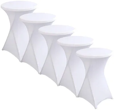 Produktbild von Stretch-Tischdecke 60cm Polyester