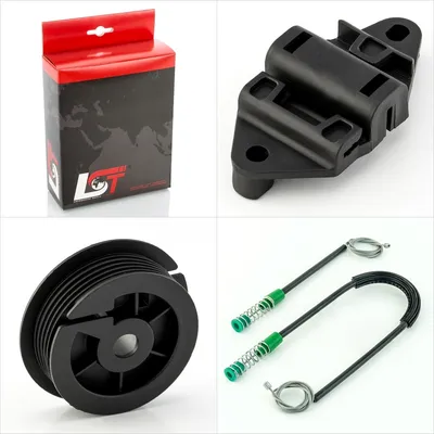 Produktbild von Fensterheber Reparatursatz Set vorne rechts für PEUGEOT 306 CABRIO Phase I