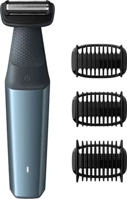 Produktbild von Philips Bodygroom Series 3000 hautfreundlicher Krperrasierer inkl. 3 Kammaufstze