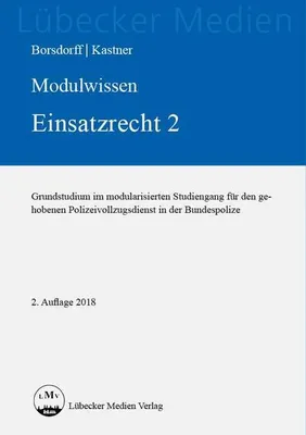 Produktbild von Modulwissen Einsatzrecht 2