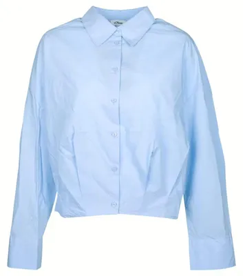 Produktbild von S. Oliver Damen Bluse in Blau, Größe 44