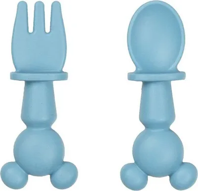 Obrázek produktu pro THERMOBABY Sada 2 silikonových příborů Mickey