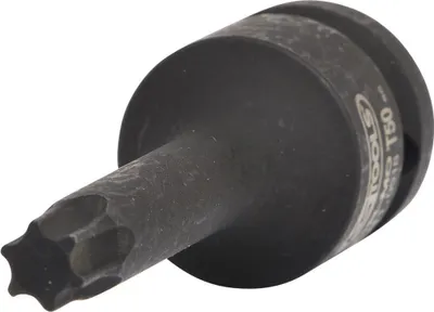 Produktbild von KS TOOLS 911.0918-E 1/2" Kraft-Bit-Stecknuss Torx, lang, T50, auf Hänger