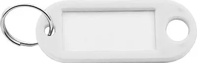 Obrázek produktu pro Štítky na klíče CombiCraft Bílé 55 x 22 mm - 100 kusů