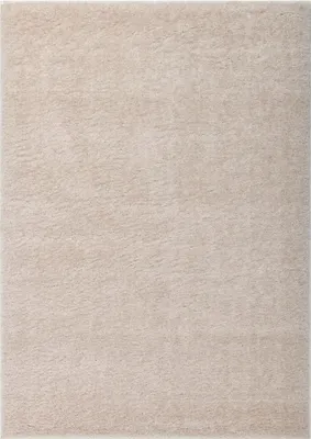 Produktbild von HOME DELUXE - Teppich SOFI - Farbe: Beige, Größe: 300 x 200 cm - Allergikerfreundlich, Floorhöhe: 4,3 cm, 100% Polypropylen Friese I Floorteppich Shaggy Designteppich