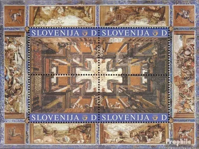 Produktbild von Briefmarken Slowenien 2006 Mi Block29 (kompl.Ausg.) postfrisch Denkmalerei