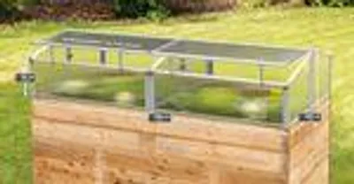 Obrázok produktu pre JUWEL Thermo Frühbeet 200 / Thermohaus / Gewächshaus für Hochbeet 2x1m - 20443