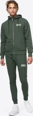 Produktbild von Herren Trainingsanzug mit Kapuze schmale Passform HACKBERRY Olive/White XXL BENLEE