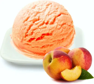 Zdjęcie produktu dla Pfirsich Low Carb Eis Pulver Vegan Zucker-, laktosefrei 10 kg