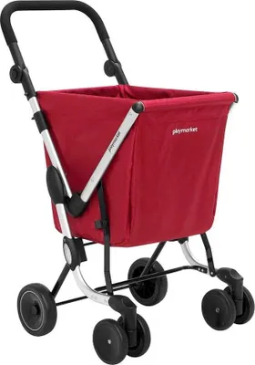 Image de Playmarket We Go Basic Chariot à provisions Argenté Argenté One Size