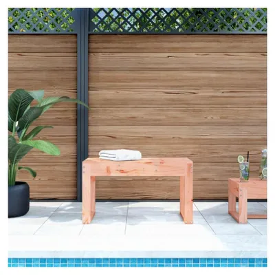 Produktbild von Gartenbank aus massivem Douglasienholz, 80 x 38 x 45 cm