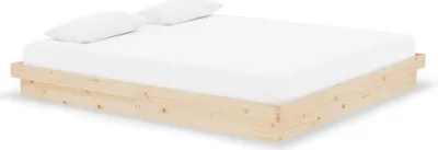 Image de Cadre de lit sans matelas bois massif