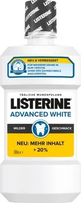 Produktbild von Listerine Mundspülung - Advanced White Mild - 600ml
