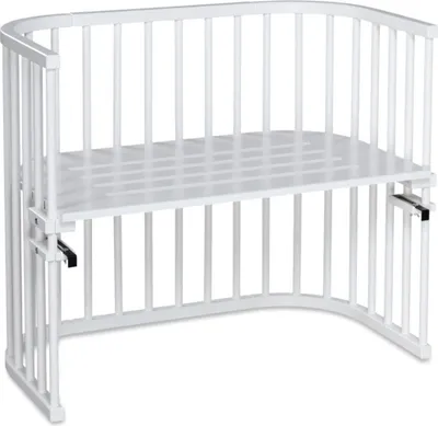 Produktbild von babybay Maxi Beistellbett, weiß lackiert