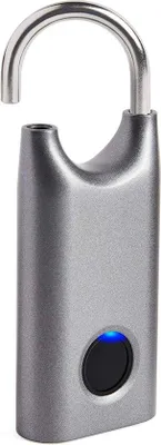 Produktbild von Biometrischer Fingerabdruck Hangschloss Gun Metal