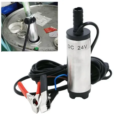 Obrázek produktu pro 24 V DC elektrické ponorné čerpadlo pro čerpání nafty, oleje, vody a paliva