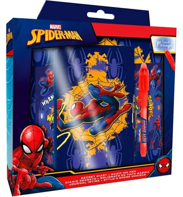 Image de Journal de Spiderman avec bol magique Multicolore Multicolore One Size