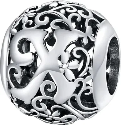 Image de Pendentif Pandora avec la lettre X (Trusky)