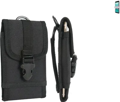 Produktbild von K-S-Trade Handyhülle kompatibel mit Wiko Lenny 5 Gürteltasche Holster Handytasche Gürtel Tasche Schutzhülle Robuste Handy Schutz Hülle Tasche