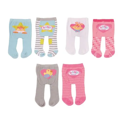 Produktbild von BABY born Tights 2 pack, Puppenstrumpfhosen, 3 Jahr(e)