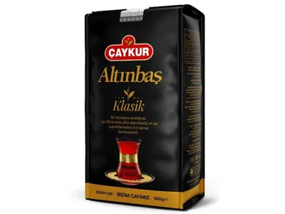 Produktbild von Çaykur Altınbaş Çayı 500g – Premium Türkischer Schwarzer Tee, Loser Tee aus Rize