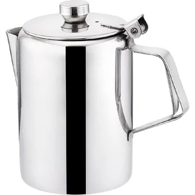 Produktbild von Stalgast Kaffeekanne aus Edelstahl – 0,5 Liter, mit Einhand-Bedienung