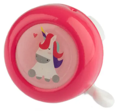 Produktbild von Pex Kids Fahrrad Klingel Einhorn Kinderrfahrrad laut und sicher Glocke pink