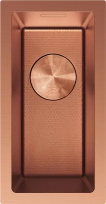 Image de Mexen Trixo évier en acier inoxydable 1-bac 230 x 440 mm, cuivre HC - 6411221000-65HC