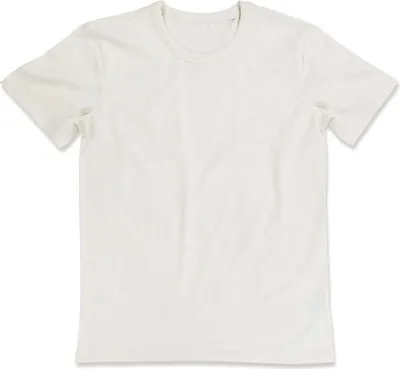 Produktbild von Stedman ST9020 | Crew Neck Herren T-Shirt Morgan - Farbe: Cream White - Größe: L