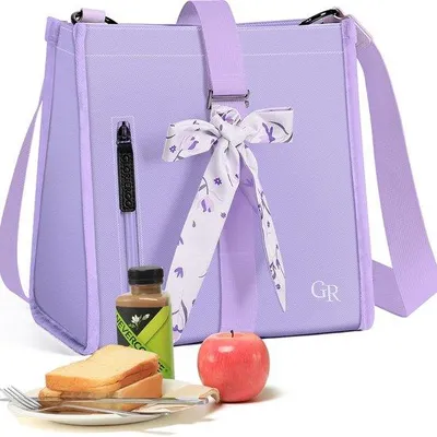 Zdjęcie produktu dla Termiczne pudełko na lunch typu bento dla kobiet i dziewcząt, na podróże, do pracy i na piknik