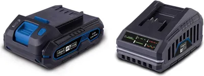 Produktbild von Scheppach Starter-Kit 2.0 SBSK2.0 | inkl. 20 V / 2,0 Ah Akku & 2,4 A / 65 W Ladegerät | Scheppach IXES 20-Volt-Serie