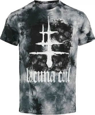 Produktbild von Lacuna Coil T-Shirt Herren Symbol batik Band-Merch, Bands 100% Baumwolle 4XL