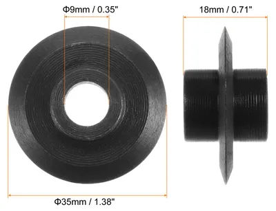 Produktbild von Ersatzschneidr?der 35mm AD x 9mm ID x 18mm T Ersatzradklinge fš¹r Rohrleitung Schneideger?te