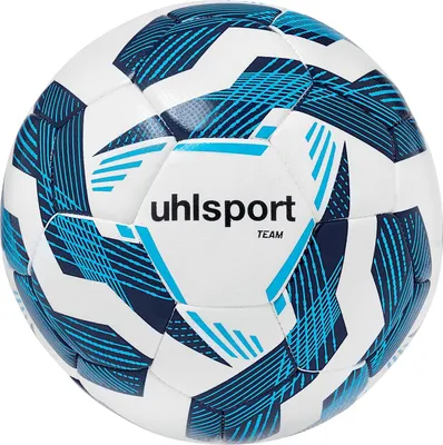 Produktbild von Uhlsport Team (Sz. 3) Trainingsball - Weiß / Marine / Eisblau