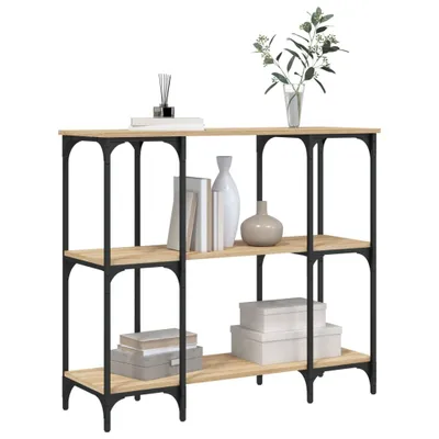 Obrázok produktu pre vidaXL Konzolový stolík Sonoma dub 102x35x90 cm odvodený výrobok z dreva