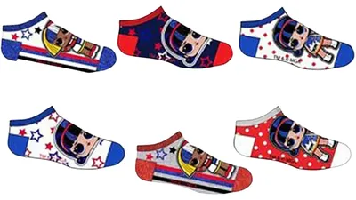 Produktbild von 6er - Pack Kindersocken L.O.L. Surprise 27 - 30