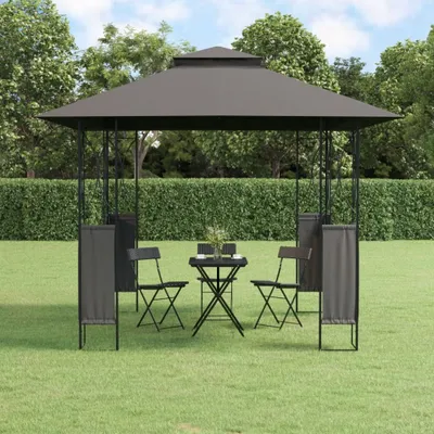 Produktbild von "im Angebot" Pavillon mit Dach Anthrazit 300x300x270 cm Stahl - Pavillons & Partyzelte CC16566