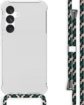 Image de imoshion Coque arrière transparente avec cordon pour Samsung Galaxy A55 - Vert