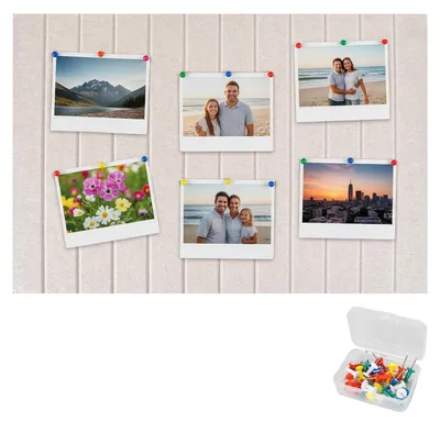 Immagine prodotto di Lavagna in feltro, dimensioni 60 x 40 cm, ideale per casa e ufficio