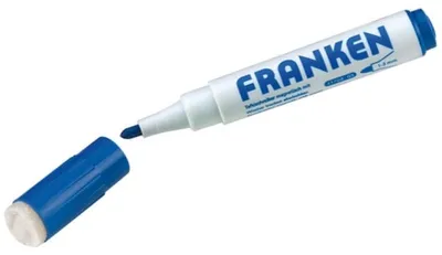 Obrázek produktu pro FRANKEN CombiMarker MagWrite, šířka čáry: 1-3 mm, modrý