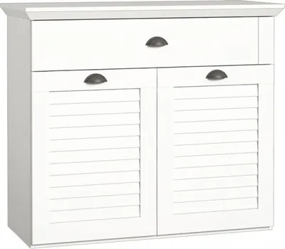 Produktbild von Furniture24 Kommode MARIDA MDNK227, Schrank, Weiß, Jugendzimmer, Wohnzimmerschrank mit
