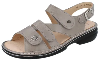 Produktbild von FINN COMFORT Gomera Damen Sandale taupe Nubukleder - Größe: 43