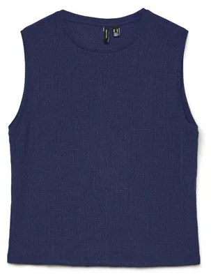 Produktbild von Vero Moda 10334256_1220_65, Top (Kleidung), Weiblich, Blau, M, 1 Stück(e), Max. shrinkage 5%; Wash inside out; Wash with similar colours, Line drying