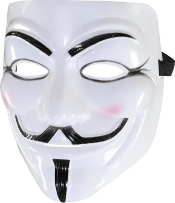 Produktbild von Anonymous Maske Vendetta mit Bart