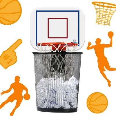 Immagine prodotto di Mad Monkey - Canestro da basket fissabile per il bidone della spazzatura