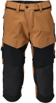 Produktbild von Mascot Dreiviertel-Hose 22249-605-5409 Gr. 44 nussbraun/schwarz