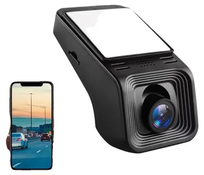 Imagen del producto de Grabador de video digital, HD 1080P, con visión nocturna, DVR de 2 canales, resolución 1080P