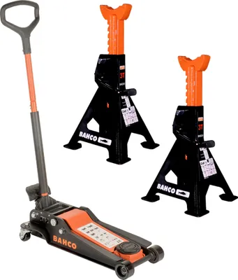 Produktbild von Bahco Wagenheber BH13000 3 t Rangierwagenheber +Doppelkolben +Untergestellböcke