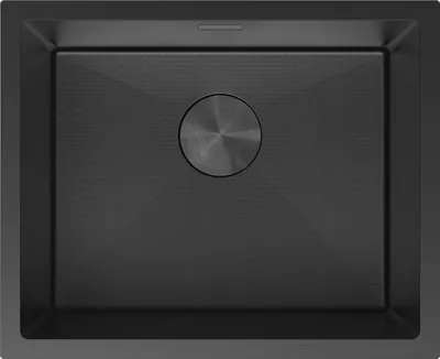 Immagine prodotto di Mexen Trixo lavello in acciaio a 1 vasca 540 x 440 mm, nero HC - 6414541000-70HC